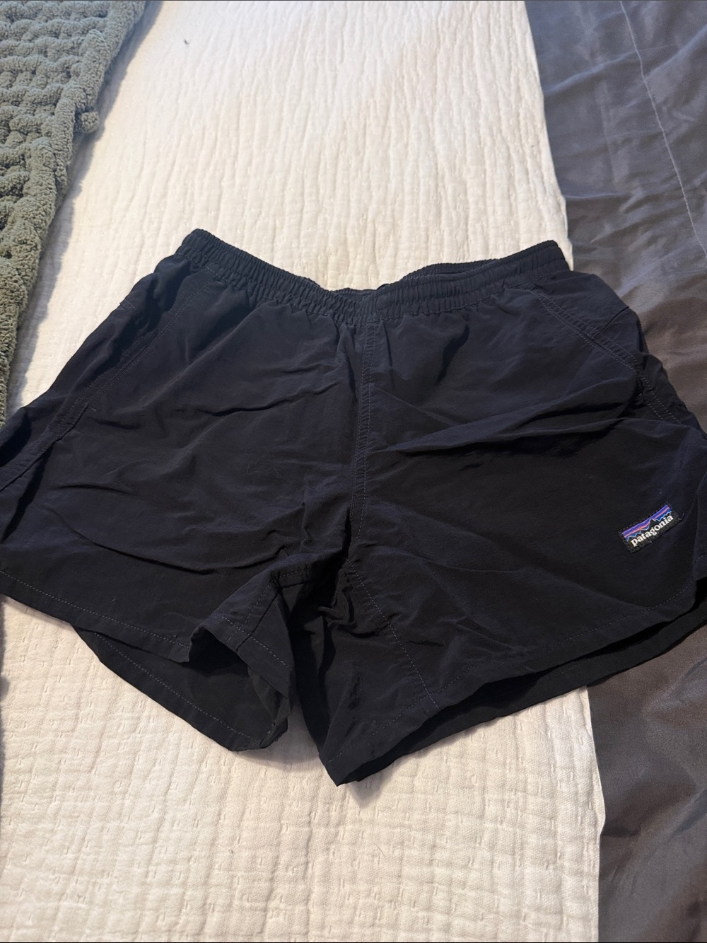 Patagonia Black Athletic Baggies Shorts